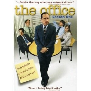 The Office Season One DVD Complete First Season Steve Carell NBC Sitcom Comedy